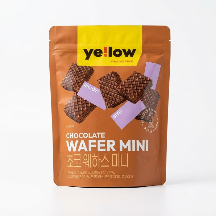 YELLOW 초코 웨하스 미니 145g