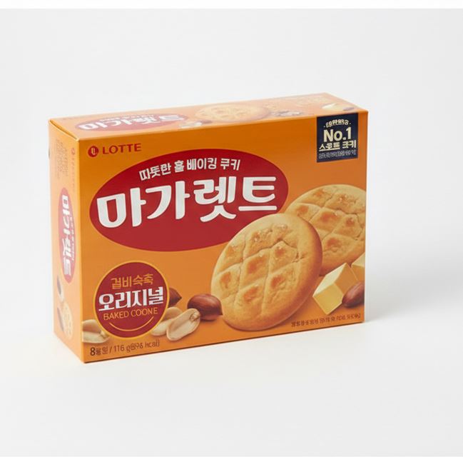 乐天玛格丽特原味软烤饼干  176克