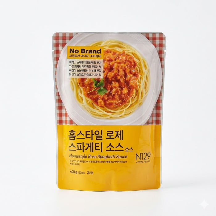 NoBrand Home Style Rose Spaghetti Pasta Sauce Cream Tomato Sauce 400g