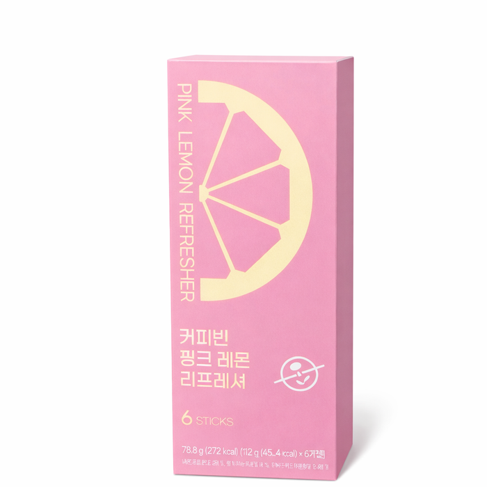 CoffeeBean 粉红柠檬清凉饮料 6T (12.8克x 6)