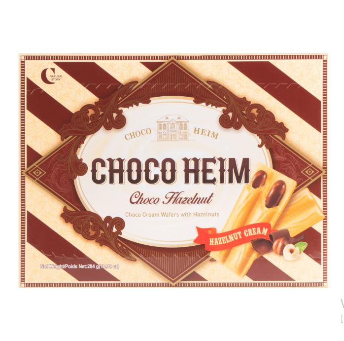 CROWN Choco Heim – Chocolate Cream Wafers With Hazelnuts 142g