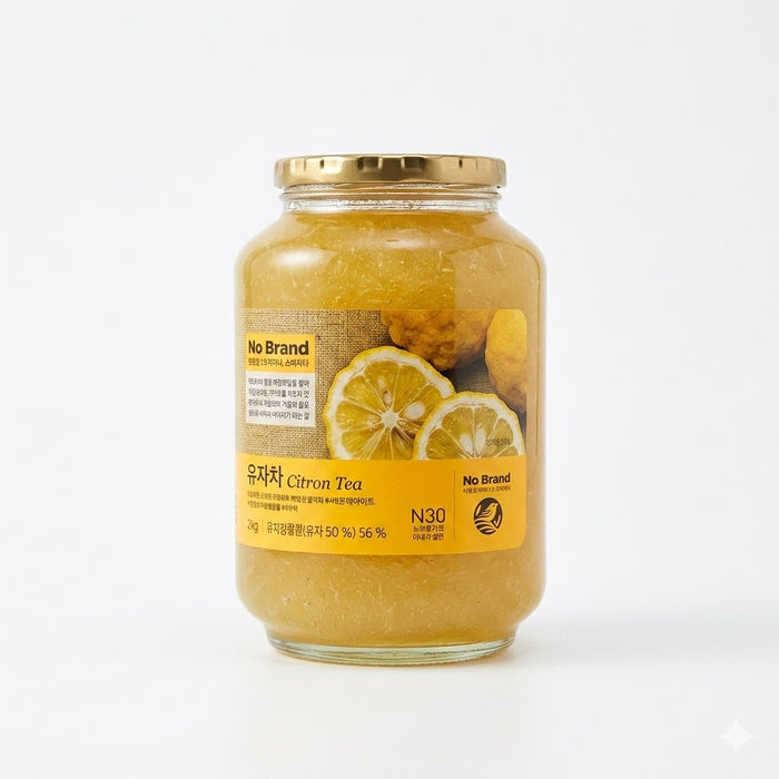 NoBrand Citron Tea Korean Yuja Honey Marmalade Tea Drink Base 2kg