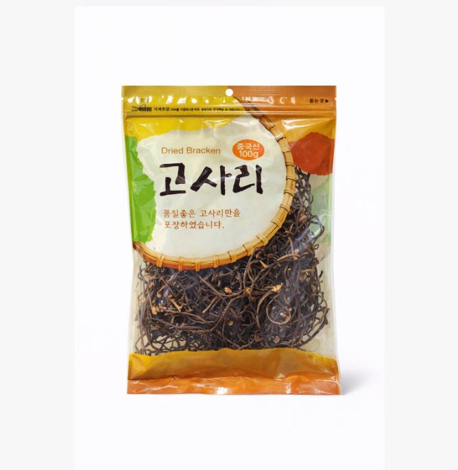 용인유통 고사리 100g