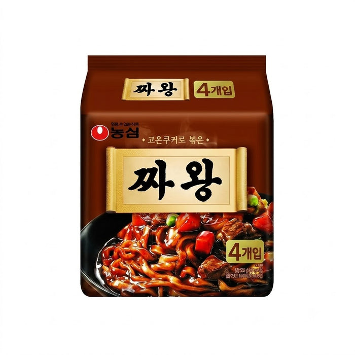 농심 짜왕 134g × 4입