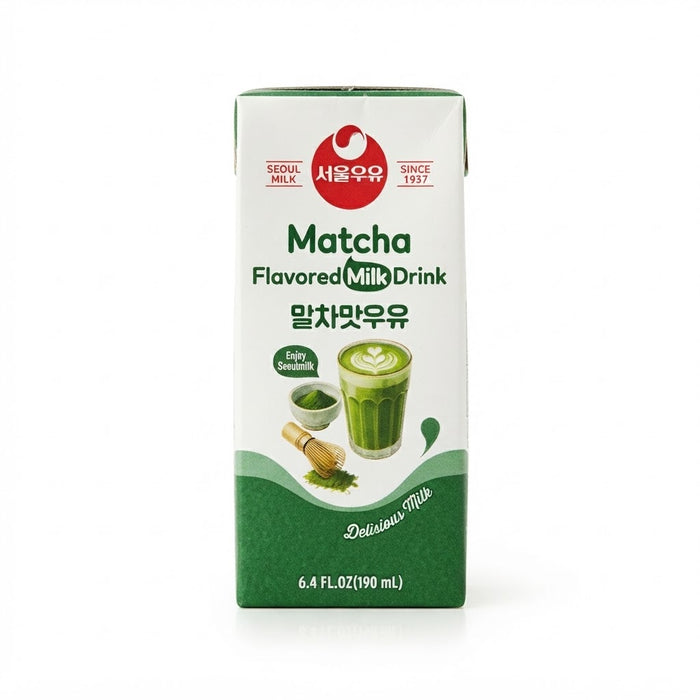 서울우유 말차맛우유 190ml