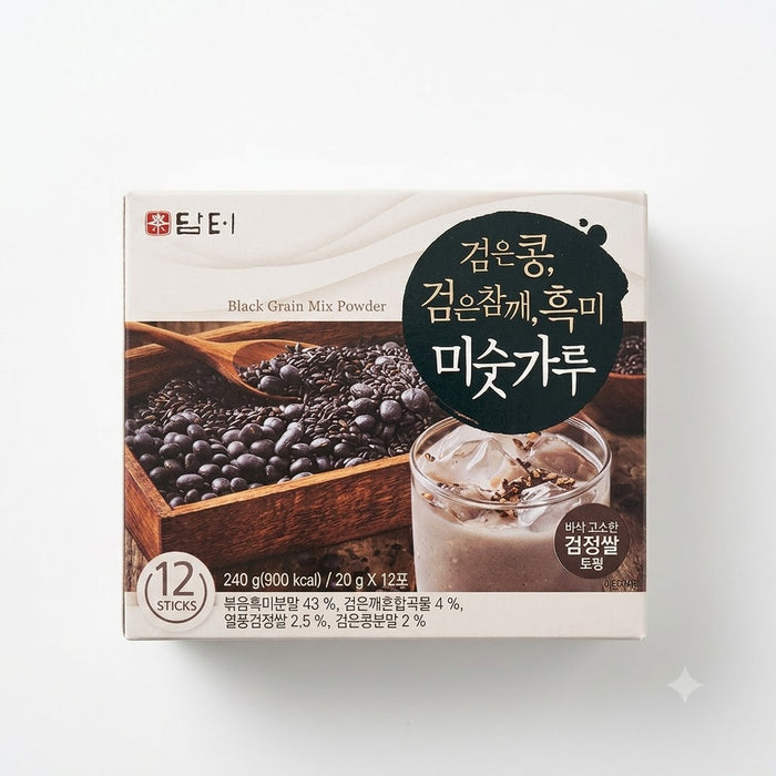 담터 검은콩 검은참깨 흑미 미숫가루 240g (20g × 12포)