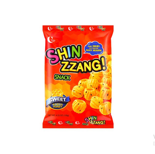 CROWN Shin Zzang Honey & Black Sesame Snack – Korean Traditional