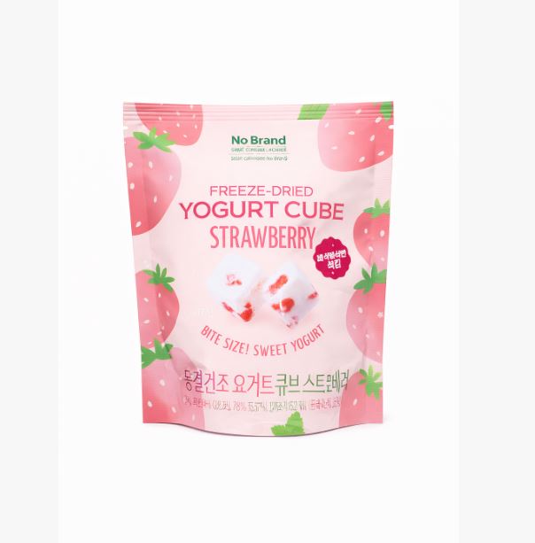 노브랜드 요거트 큐브 스트로베리 30g