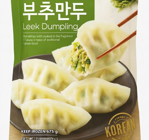 SamLip Leek Dumpling Frozen Korean Mandu 675g – Easy Cooking Snack & Meal