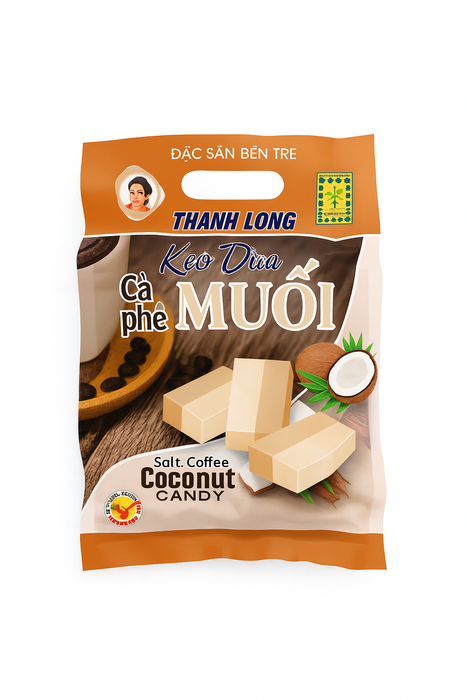 Thanh Long Salted Coffee Coconut Candy 350g