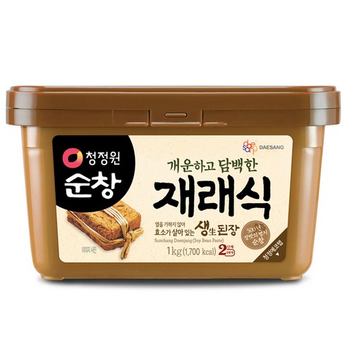 清净园 顺昌 传统 生大酱 500g / 1kg / 2.8kg