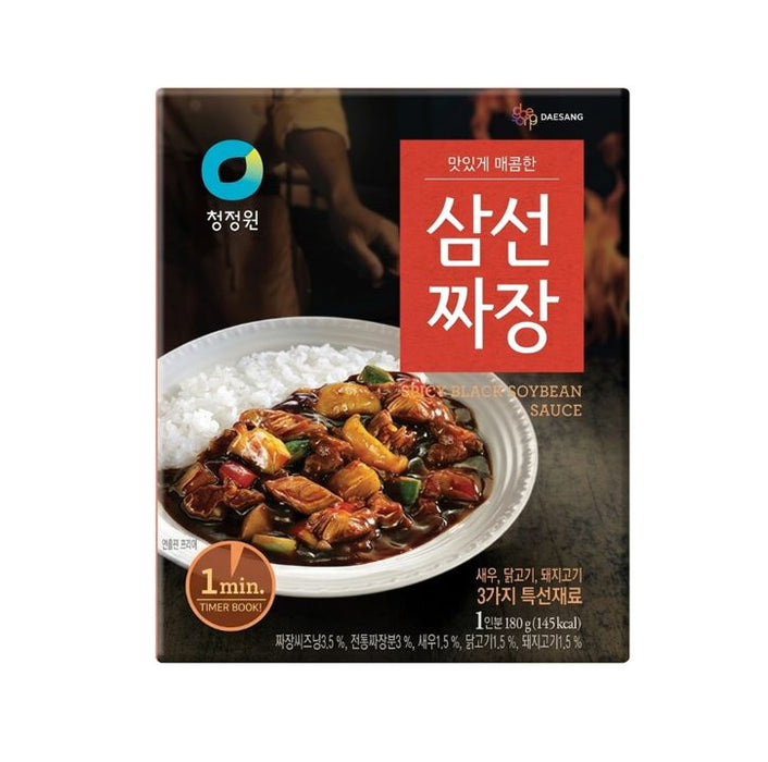 청정원 즉석 삼선짜장 180g 1인분