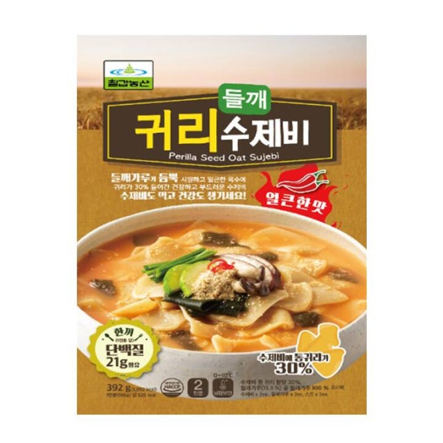 CHILKAB Perilla Seed Oat Sujebi Spicy Flavor (Chilled, 392g)