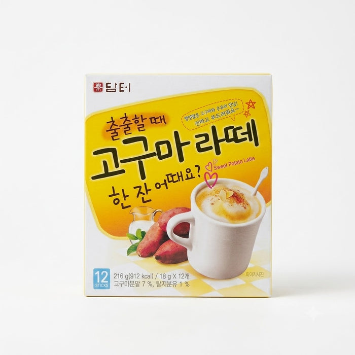 담터 고구마라떼 216g (18g × 12포)
