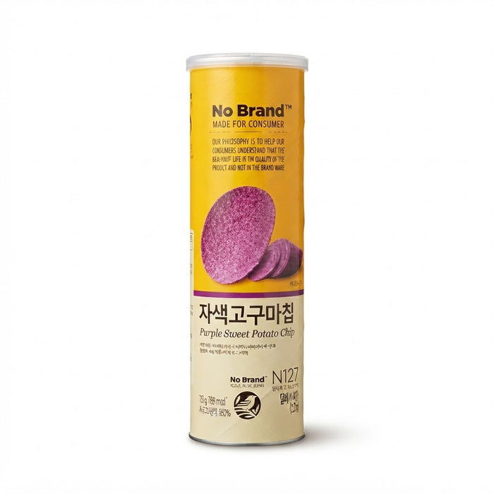 NOBRAND Purple Sweet Potato Chips – Korean Crispy Snack 160g