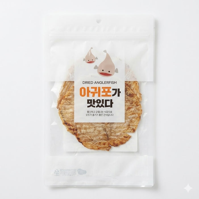 东海食品 烤安康鱼干片（黄土窑烤）100g