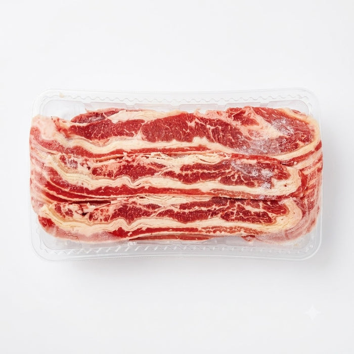 新西兰牛胸腹肉薄片 500g – 冷冻牛肉