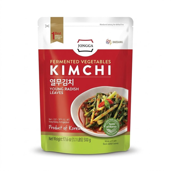 宗家 嫩萝卜叶泡菜 500g