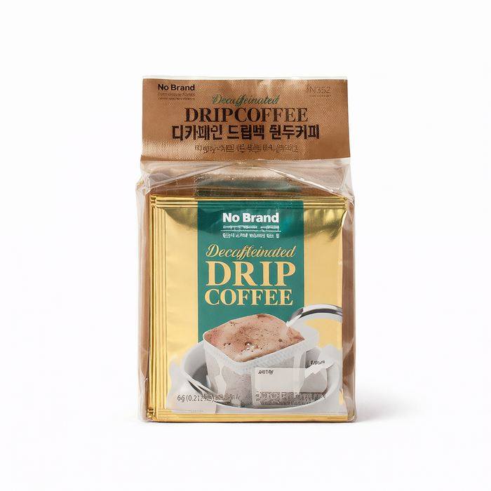 NoBrand Decaf Drip Bag Coffee 6g × 15 Bags