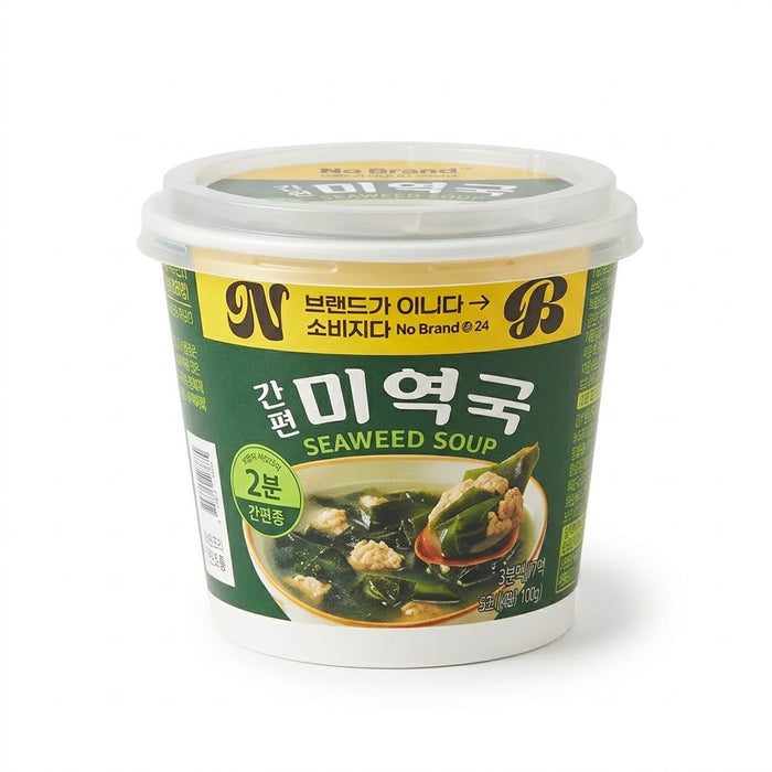노브랜드 간편미역국 6g