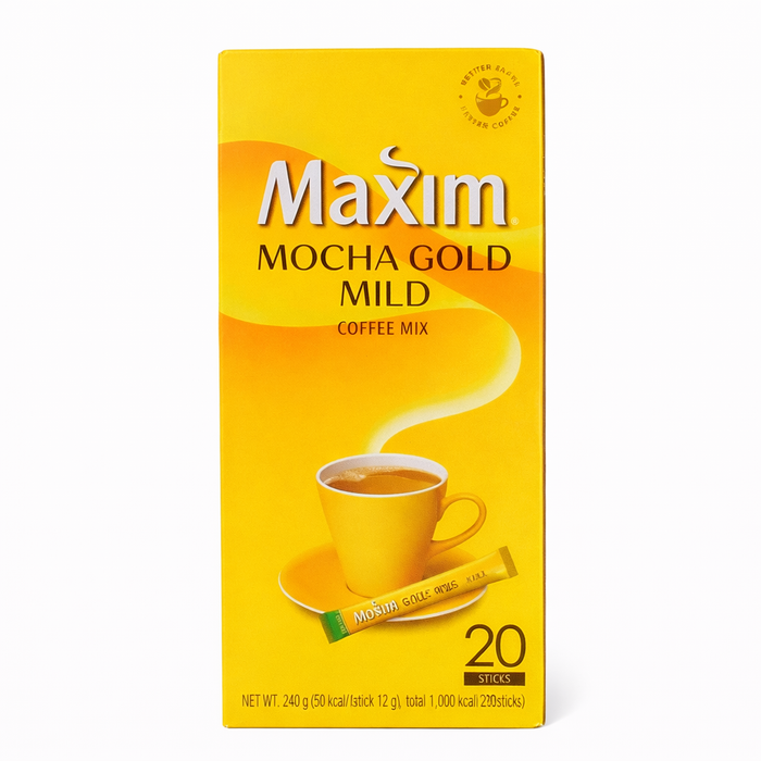 MAXIM Mocha Gold Coffee Mix 12g × 20 Sticks