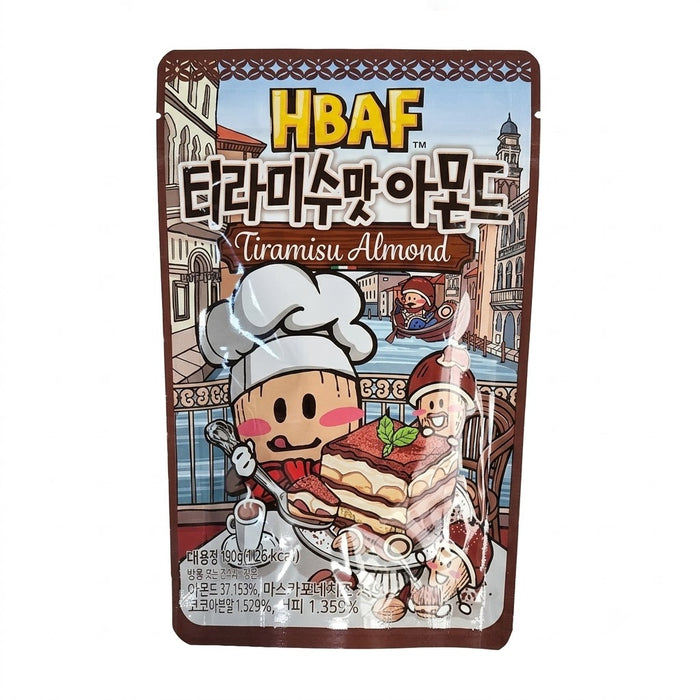 HBAF 提拉米苏风味杏仁 190g