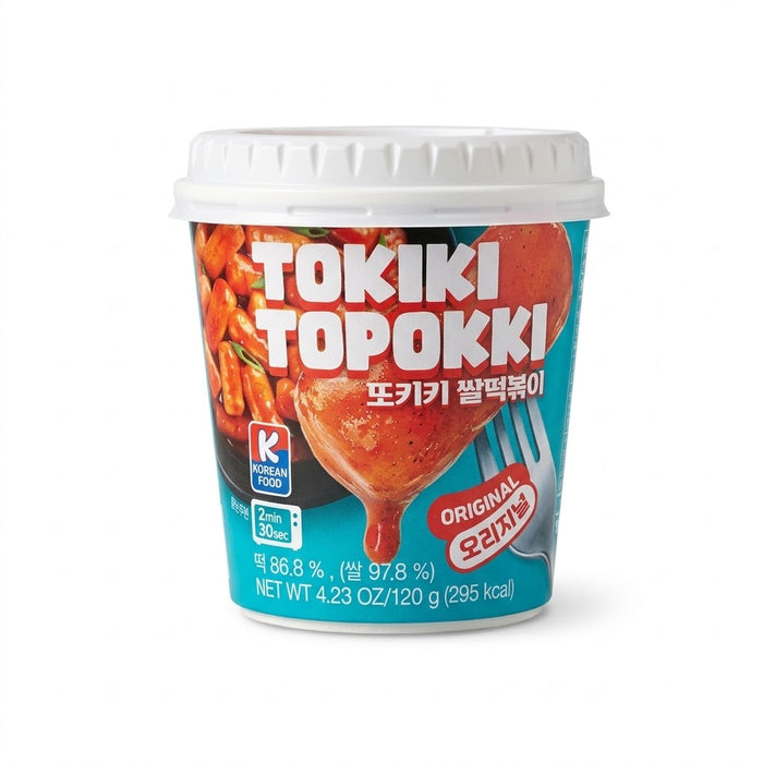 또키키 쌀떡볶이 오리지날 컵 120g