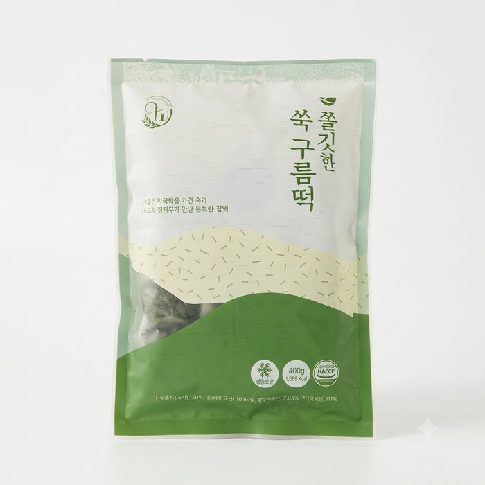 창억 쫄깃한 쑥구름떡 400g (냉동) 개별포장