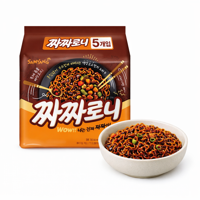 SAMYANG Jjajjaroni Multipack (140g × 5pk)