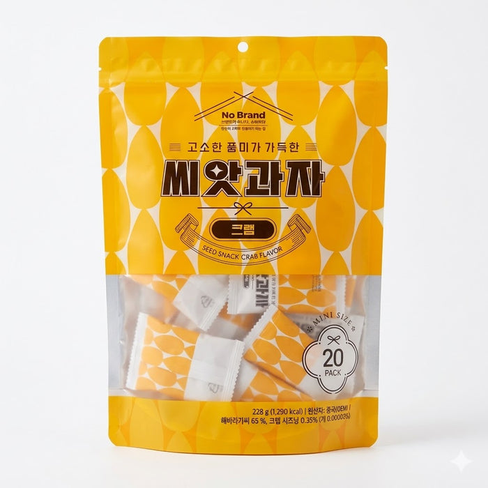 不倒翁 种子零食 蟹味 228g
