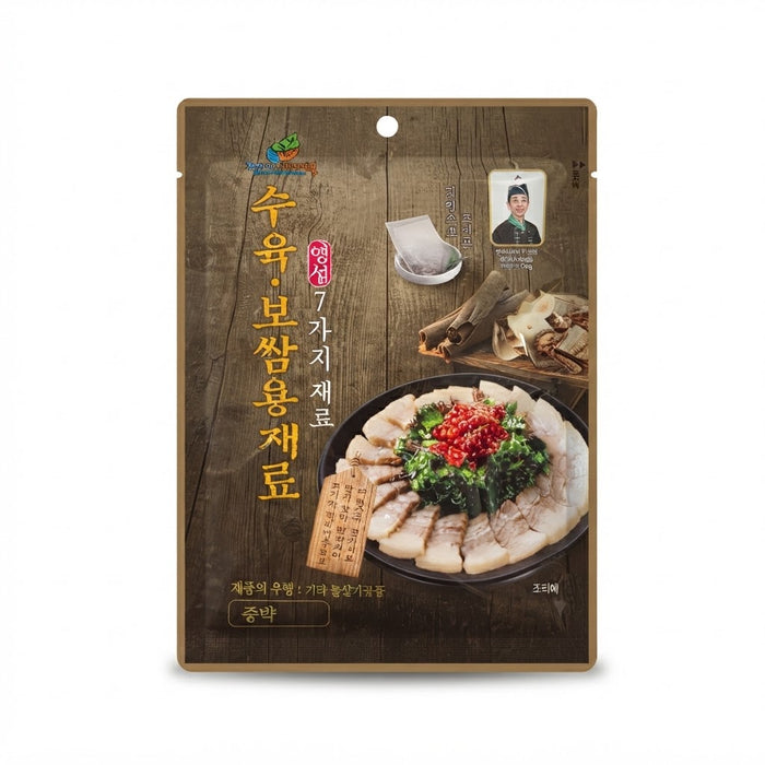 MYUNGSUNG Suyuk & Bossam Dried Herbal Mix for Korean Boiled Pork 50g