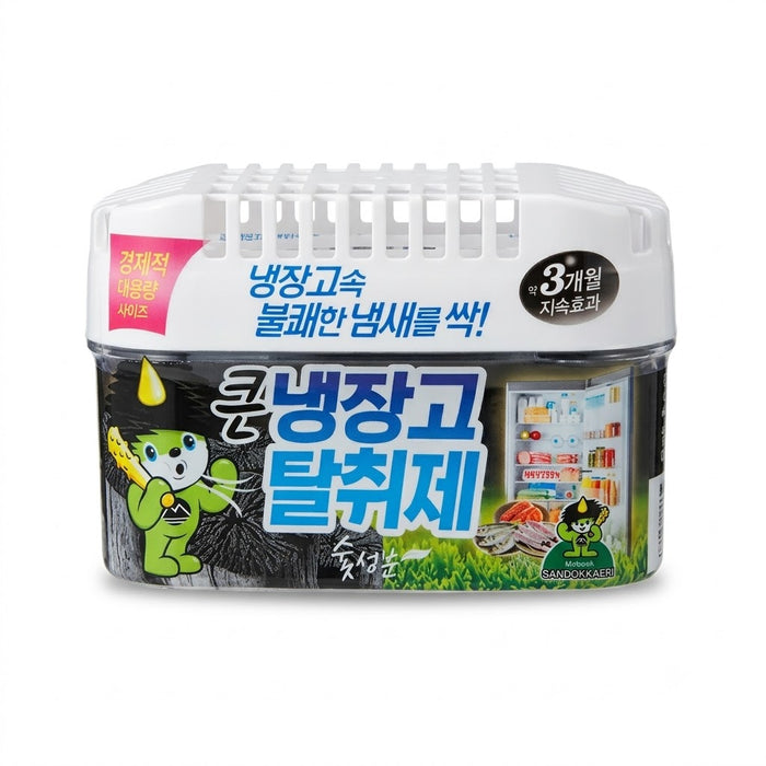 SANDOKKAEBI Large Refrigerator Deodorizer Charcoal 420g – Fridge Odour Absorber