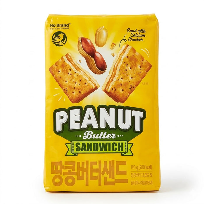 노브랜드 땅콩버터샌드 190g