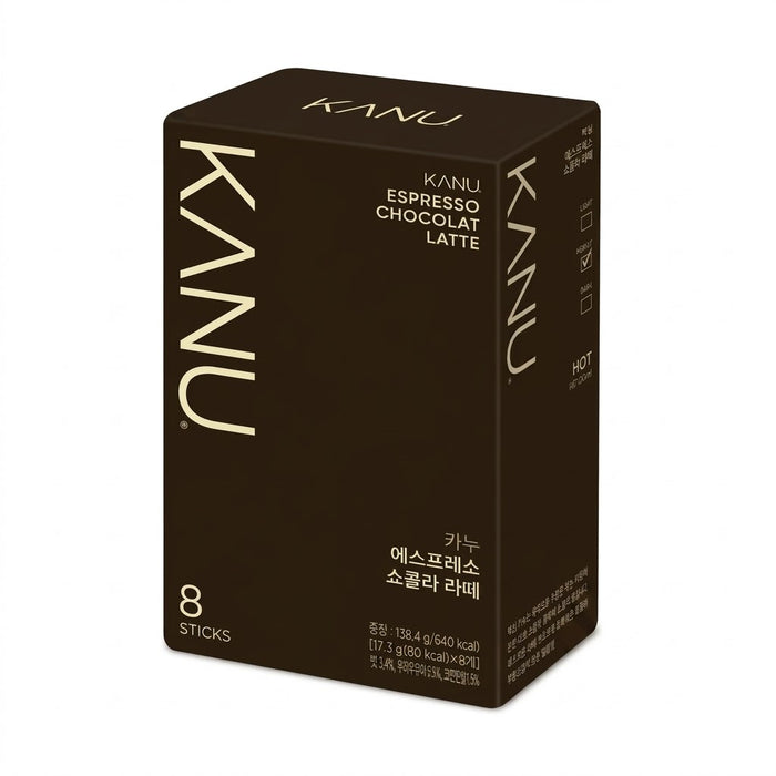 KANU 浓缩咖啡巧克力拿铁 138g (17g × 8)