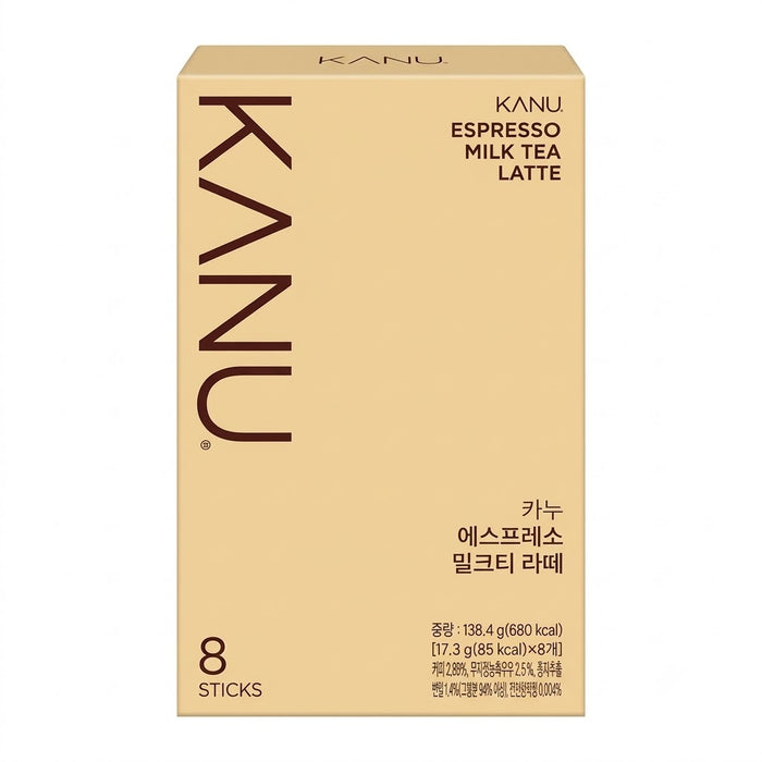 카누 에스프레소 밀크티 라떼 138.4g (17.3g × 8개입)