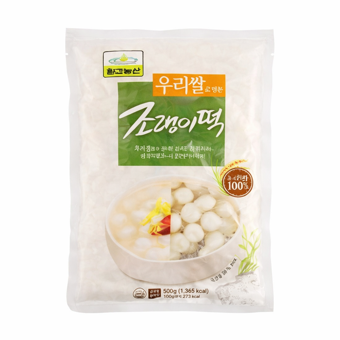 칠갑 조랭이떡(냉장,국산) 500g
