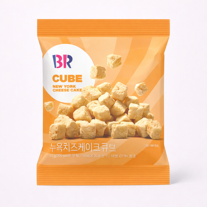 배스킨라빈스 뉴욕치즈케이크 큐브 52g