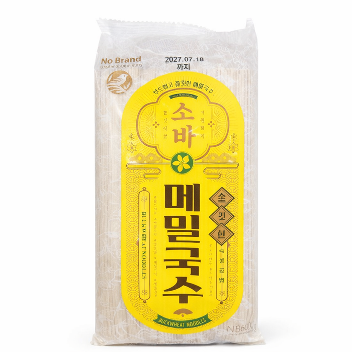 노브랜드 쫄깃한메밀국수 500g