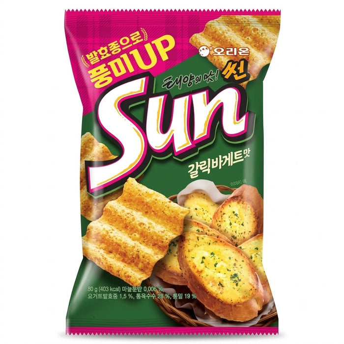 오리온 썬 갈릭바게트맛 80g