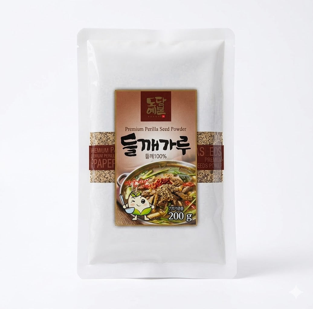 CHOYA Fine Ground Perilla Seed Powder Korean Deulkkae Seasoning Powder ...