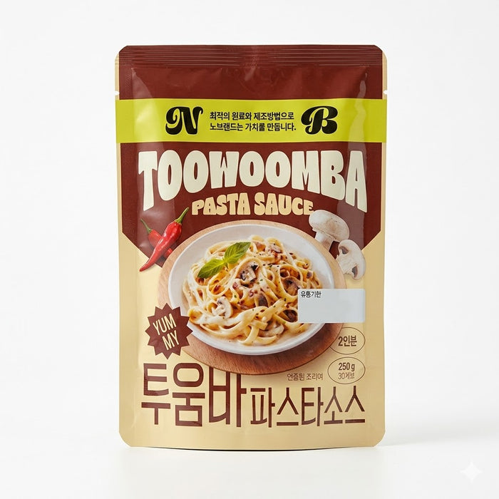 NoBrand Toowoomba Pasta Sauce Creamy Spicy Pasta Sauce Korean Style 250g