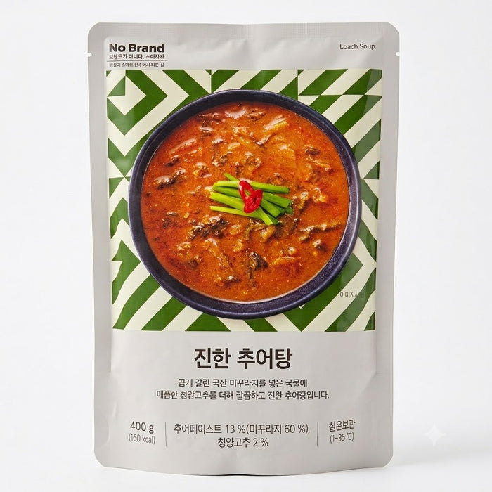 NOBRAND Spicy Loach Soup Chueotang 400g – Ready-to-Heat Korean Traditional Soup