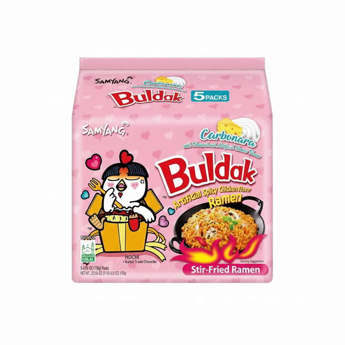 삼양 까르보 불닭볶음면 멀티팩 130g × 5