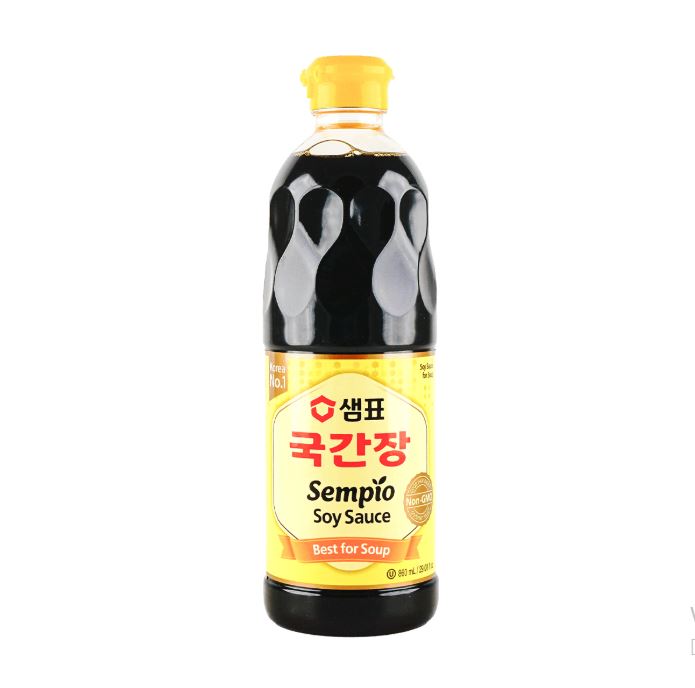 SEMPIO Soy Sauce for Soup 860ml (Korean Guk-Ganjang – Light Soy Sauce for Soup & Broth)