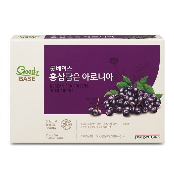 正官庄 GOOD BASE 红参阿罗尼亚果饮 50ml × 30袋