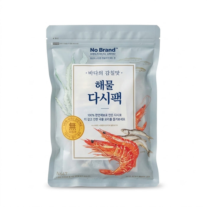 노브랜드 바다의 감칠맛 해물 다시팩 160g (16g × 10팩)