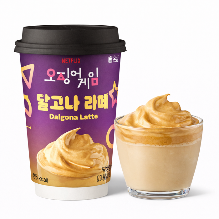 오징어게임 달고나라떼 20g (원컵)