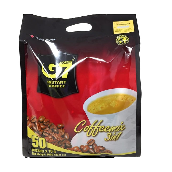 G7 Trung Nguyen Instant Coffee 3 in 1 Instant Coffee 16g - 50 Sticks
