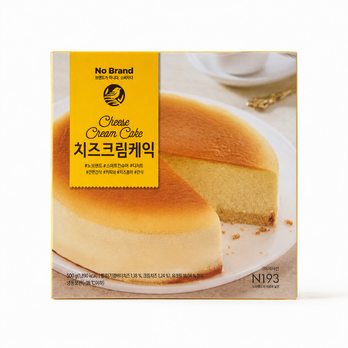No Brand 芝士奶油蛋糕 590g