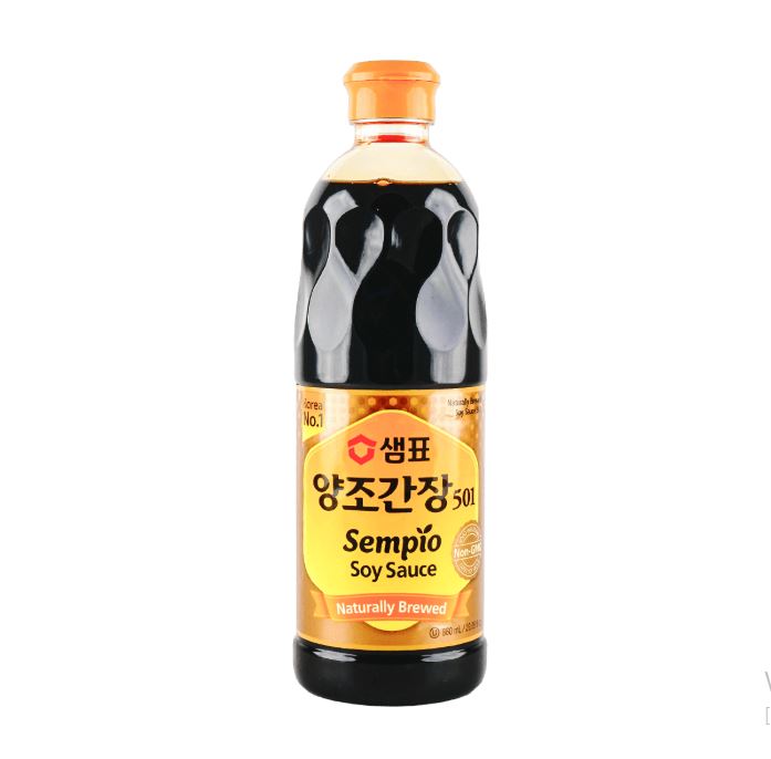 SEMPIO Brewed Soy Sauce 501 860ml (Naturally Fermented Soy Sauce for Everyday Korean Cooking)